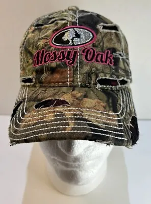 Mossy Oak Pink Camo Hat. Hunting Fishing Great Outdoors  • $7.60