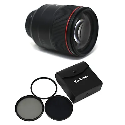 Canon EF 85mm F1.4 L IS USM Lens + Filter Kit 77mm - UK NEXT DAY DELIVERY • £1249