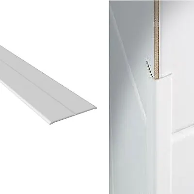 White UPVC Plastic Flexi  Flexible Angle Trim 35mm X 35mm X 2.5 Metre Length  • £14.49
