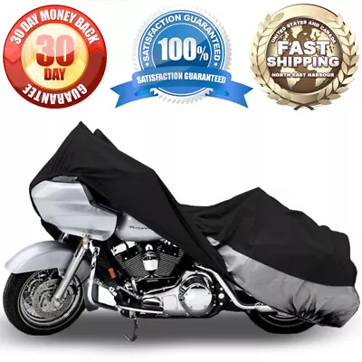 Motorcycle Cover Travel Dust For Kawasaki Vulcan Classic Nomad Voyager Vaquero • $21.99