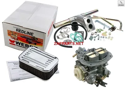 VW Bug Super Beetle 1600 DUAL PORT Weber Carburetor Kit  K 410 1967 ON 1600 CC • $455.90