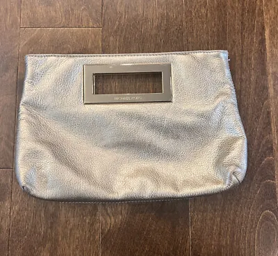 MICHAEL Michael Kors Berkley Pebble Leather Clutch Gold • $75