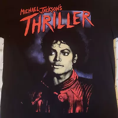 FREE SAME DAY SHIPPING New MICHAEL JACKSON THRILLER Shirt MEDIUM • $17.99