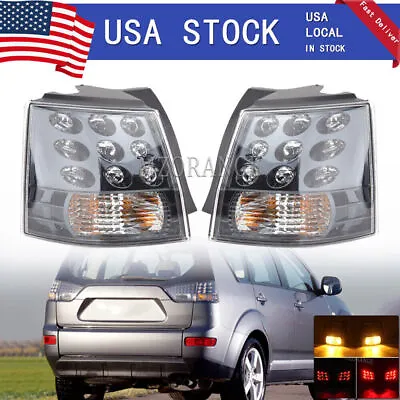 Pair Tail Light For Mitsubishi Outlander EX 2007-2013 Rear Brake Stop Lamp LH+RH • $122.89