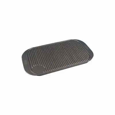 £22.99 • Buy Cast Iron Griddle Tray Reversible Plate Large 19  X 10  Grill Pan Tray BBQ 