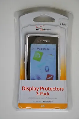 Verizon Wireless LG Display Protectors 3-Pack Dare • $10