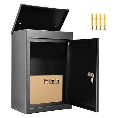 19.7x13.4x8.7'' Large Package Letter Delivery Boxes Coded Lock Office Wall Mount • $70.99