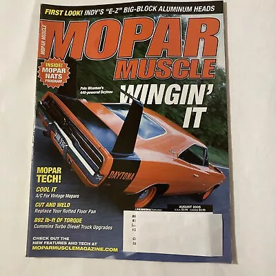 Mopar Muscle Magazine August 2005 • $7.88