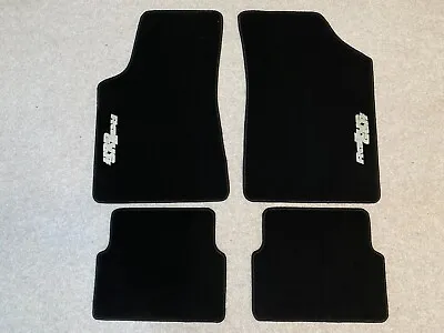 For VW Rally Golf Mk2 Rabbit Custom Floor Mats Carpet Black 4pcs 1985-92 • $149.99