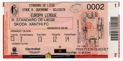 Ticket EC Standard Lüttich - Skoda Xanthi FC 08.08.2013 • $6