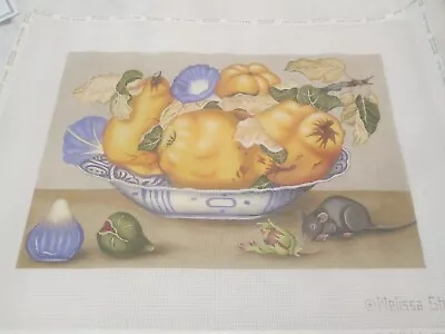 Pears-melissa Shirley-handpainted Needlepoint Canvas • $161.70