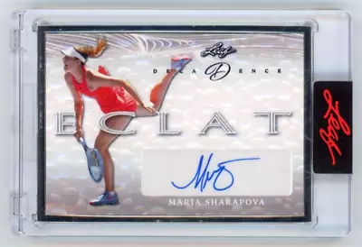 2022 Leaf Decadence Eclat Maria Sharapova Autograph # 1/2 E-ms1 • $149.95