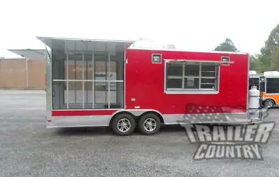 NEW 8.5 X 22 Enclosed Food Vending Mobile Kitchen Concession Catering Trailer • $1