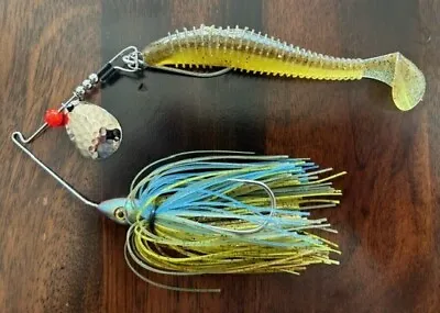 Sims Tackle 3/8oz Spinnerbait/Swimbait Predator Bluegill W/Nickle Blade • $8.99