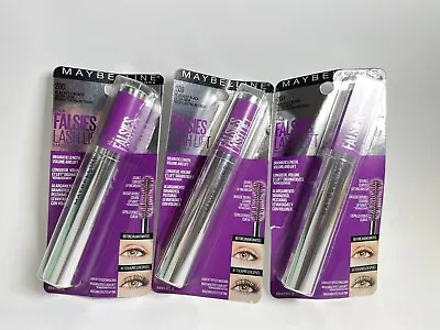 A Lot Of 3 Maybelline The Falsies Lash Lift Mascara 200 Blackest Black • $16.24