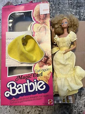 Vintage 1981 “Magic Curl  Barbie #3856 By Mattel • $34.99