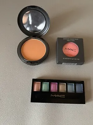 New Set Of Three Items From Mac Cosmetics Lots Of Colours Good Make.  • £20