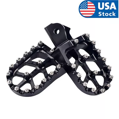 Sur Ron Foot Pegs Surron Pedal Aluminum For Dirt Bike Light Bee Surron S/X Black • $32.99