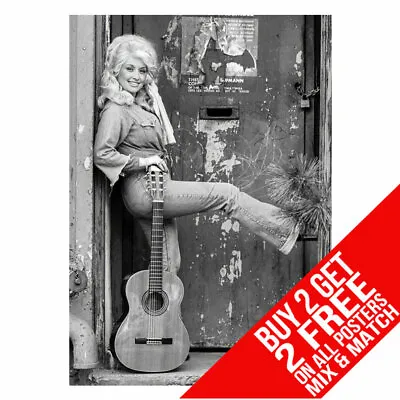 £8.99 • Buy Dolly Parton Bb2 Poster Art Print A4 A3 Size Buy 2 Get Any 2 Free