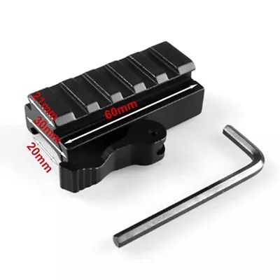 5 Slot Quick Release Detach QR QD 1/2  INCH Mini Riser Block Mount QD Cam L.cAW • $17.76