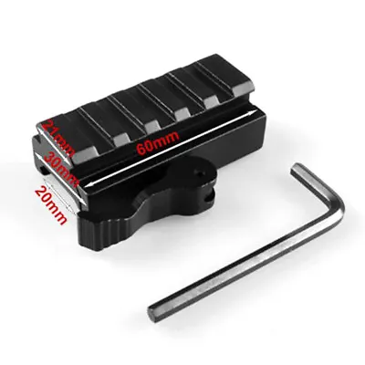 5 Slot Quick Release Detach QR QD 1/2  INCH Mini Riser Block Mount QD Cam L.cEN • $16.26