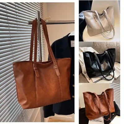 Women Lady Leather Handbag Shoulder Messenger Satchel Tote Crossbody Purse Bag • $14.99