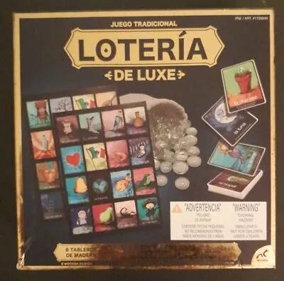 Loteria Deluxe Mexican Bingo Board Game • $12