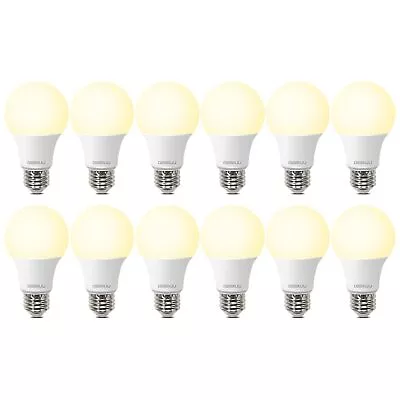 LED Light Bulbs 60 Watt Equivalent LED Bulbs A19 2700K Soft White 800 Lumens ... • $36.06