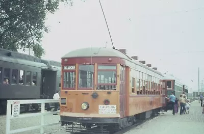 Trolley Slide - Chicago North Shore & Milwaukee Railroad #354 Interurban 1977 • $8