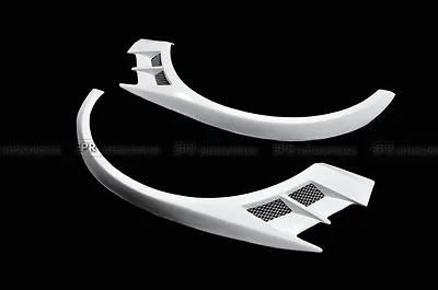 For Mitsubishi EVO 8 9 FRP Unpainted Wide Body Kit Front Fender Flares Arch 2pcs • $367.92