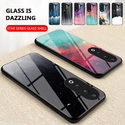 For Honor 90/90 Lite/70/X7A/X8A/Magic5 Pro Luxury Tempered Glass Hard Case Cover • $5.36