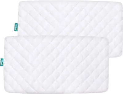 Waterproof Bamboo Bassinet Mattress Pad Cover For Graco 4 In 1 Bassinet 2 Pack • $21.99
