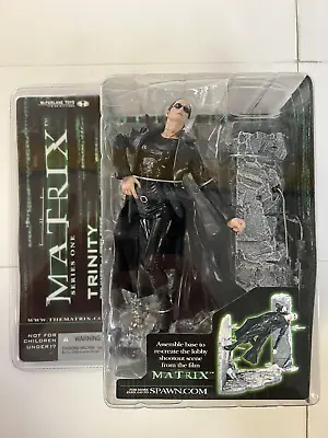 McFarlane Toys The Matrix Series One ~ TRINITY ~ 6  Figure ~ UNOPENED ~ NEW • $24.99