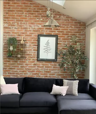 £0.99 • Buy Rustic Red Blend Brick Slips BrickTile BrickCladding WallCladding SAMPLE