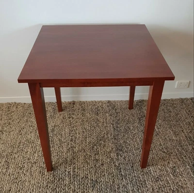 $100 • Buy Solid Timber Kitchen / Dining / Craft / Table 750mm X 750mm
