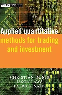 Applied Quantitative Methods For Trading And Investment • $31.63