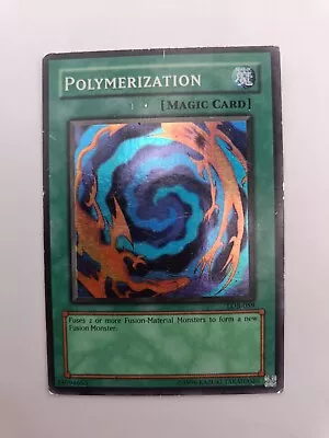 POLYMERIZATION YU-GI-OH! SUPER RARE ENGLISH LOB-059 HP Magic Card • £6.29