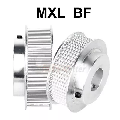 MXL 6mm Timing Belt Smooth Tooth Drive Pulley 50T 52T~100T Bore=5mm~15mm W Step • $4.29