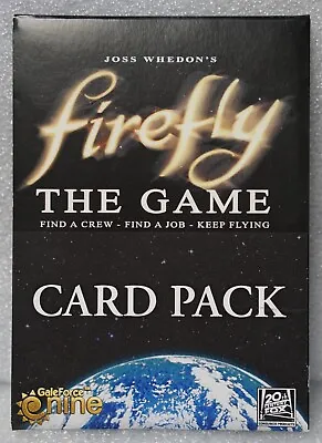 Firefly The Game Card Pack (factory Sealed) • $40