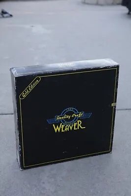 Weaver 5 Car Aluminum Passenger Set Silver Pennsylvania RRR Gold Edition In Box • $325.99