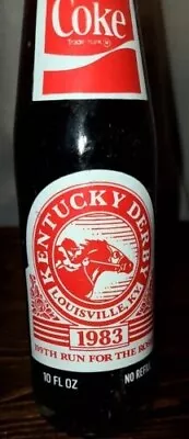 1983 Coca-cola Kentucky Derby Bottle Unopened In Mint Condition • $9.99