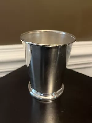 Sheridan Silver Plated Mint Julep Cup Glass Kentucky Derby 1950s • $22.50