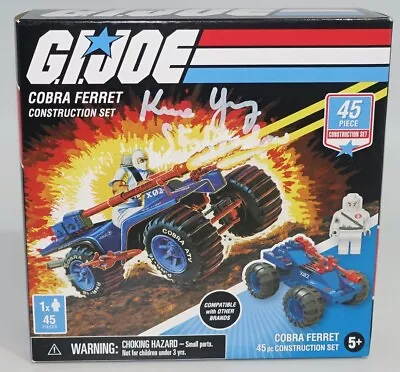 KEONE YOUNG Signed G.I. JOE CONSTRUCTION SET JSA COA Cert • $150