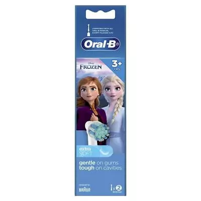 Oral B Power Toothbrush Kids Frozen Refills 2 Pack • $10.99
