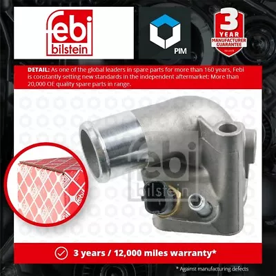 Coolant Thermostat Fits OPEL CORSA C 1.8 00 To 09 Z18XE 024456401 1338098 Febi • £40.81