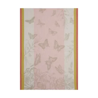 Le Jacquard Francais Jardin Des Papillons Magnolia Tea Or Kitchen Towel • $23.95