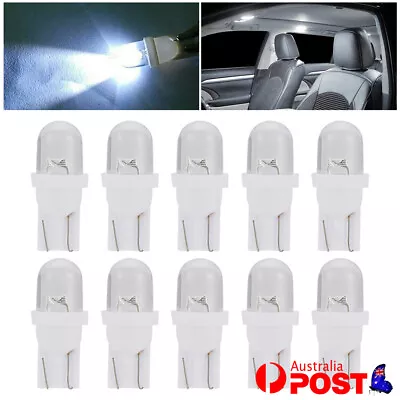 10 PCS T10 White LED Car Interior Side Light Wedge Bulb Lamp Parking • $5.36