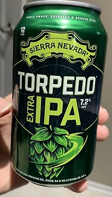 Micro Craft Beer Can Sierra Nevada Torpedo IPA New Design • $2.95