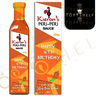 Personalised Nandos Peri Peri Sauce Bottle Label Any Name / Occasion  • £3.35