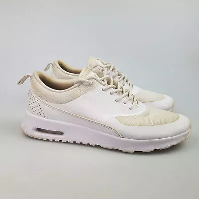 Women's NIKE 'Air Max Thea' Sz 7 US Runners Shoes White Low | 3+ Extra 10% Off • $31.49